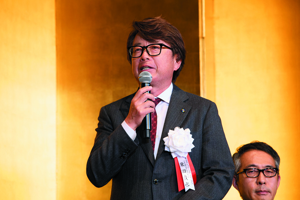 経済界大賞　優秀経営者賞　粟田貴也　トリドールホールディングス社長兼CEO
