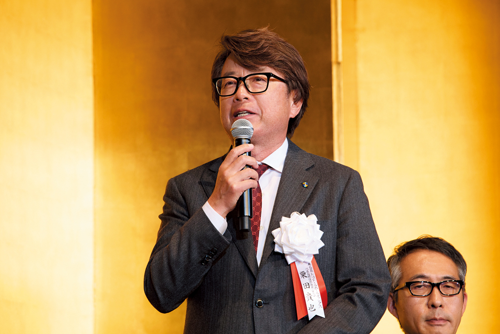 経済界大賞　優秀経営者賞　粟田貴也　トリドールホールディングス社長兼CEO